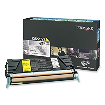 【中古】【輸入品・未使用】lexc5220ys???LEXMARKイエローリターンプログラムトナーカートリッジ|スカイマーケットプラス