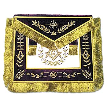 【中古】【輸入品・未使用】MasonicブルーLodge Grand Lodgeエプロンfor the Freemason