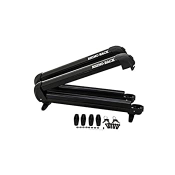 【中古】【輸入品・未使用】Rhinoラックスキーとスノーボードキャリア???(4スキーまたは2?Snowboards)