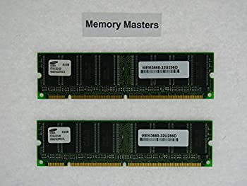 【中古】【インポート品・未当て嵌める】mem3660???32u256d聞きとどける済( 2?x 128?MBDram Dimm記憶装置256?MB for Ciscoルーター3660?( MemoryMasters )