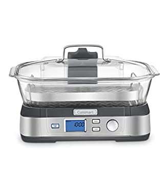 【中古】【輸入品・未使用】Cuisinart デジタルガラススチーマー ワンサイズ ステンレススチール