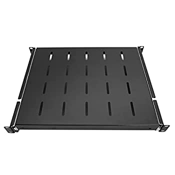 【中古】【インポート品・未当て嵌める】RAISING ELECTRONICS 横すべり仕合わせ サーバーシェルフ 2個容器に並べる 1U 19in 4郵便うけ仕合わせ マウント 自然調整能力のある 15~22in