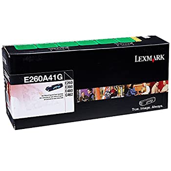 【中古】【輸入品・未使用】Lexmark e460?(e260?a41g)ブラックOEMトナー標準Yield (3,500?Yield)