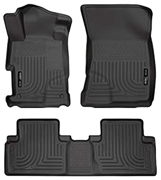 【中古】【インポート品・未当て嵌める】Husky Liners 前・うしろ側腰掛け用立ち会い場ラインドライブ 2012－2013年式シビック 4部屋の入り口其れ相応 (右手持ち部分車との取り替えっこ性は引きうけるいたしかねます)