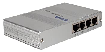 【中古】【インポート品・未当て嵌める】QVS 4界面VGA / QXGA cat5?/ rj45?Extender取り合わせ透過率機モデュールwith田舎臭い界面