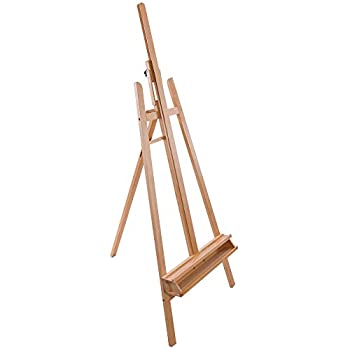 【中古】【輸入品・未使用】US Art Supply SUNSET 64 to 89 High LARGE Refined Sturdy Inclinable Wood Artist Lyre Easel by US Art Supply