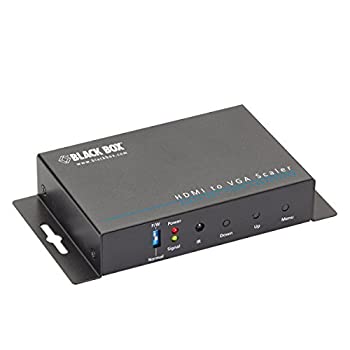 【中古】【インポート品・未当てはめる】Black Box HDMI-VGAスケーラーと変換器 オーディオ付き添い人