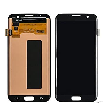 【中古】【輸入品・未使用】液晶ディスプレイ デジタイザー タッチスクリーンアセンブリ Samsung Galaxy S7 Edge G935A G935V G935P G935T G935F用 (ブラック)
