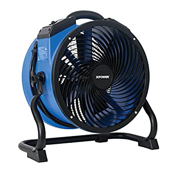 【中古】【輸入品・未使用】XPOWER FC-300 プロフェッショナルグレード エアサーキュレーター ユーティリティファン カーペットドライヤー フロアブロワー 直径14 高耐久 ポ