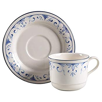 【中古】【インポート品・未当て嵌める】Lenox 瀬戸もの石ころ カントリー 青碧 優勝杯\u0026ソーサーセット