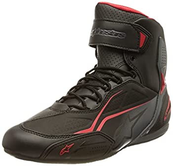 【中古】【輸入品・未使用】alpinestars(アルパインスターズ) バイクシューズ ブラック/グレー/レッド 10.5/28.0cm FASTER3(ファスター3)シューズ(251 0219) 1691590307