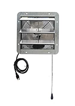 【中古】【輸入品・未使用】iLIVING 12インチ 壁取り付け シャッター 排気サーモスタットコントロール - 3速換気扇 自宅 屋根裏 物置 ガレージ換気 960CFM 1200平方フィート