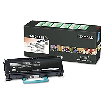 【中古】【インポート品・未当て嵌める】Lexmark X463X11G Laser Toner Cartridge, Works for X463de, X464de, X466de, X466dte by Lexmark