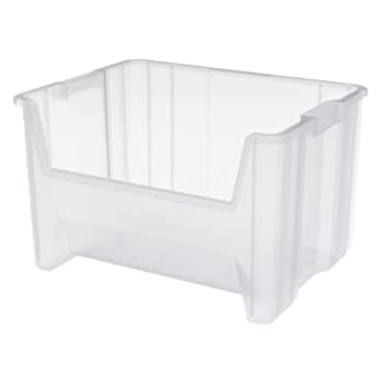 【中古】【輸入品・未使用】akro-mils stak-n-store Stackingホッパーフロントプラスチックストレージビン、ケースの3