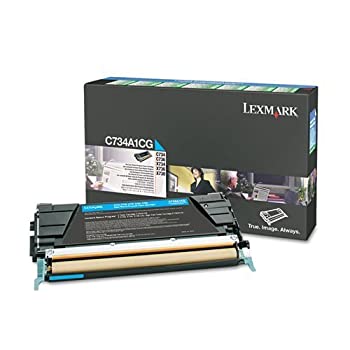 【中古】【輸入品・未使用】lexc734?a2cg???LEXMARKシアントナーカートリッジ