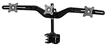 【中古】【インポート品・未当て嵌める】Amer AMR3C flat panel desk mount 61 糎 (24\") Clamp Black"