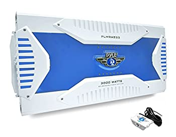 【中古】【輸入品・未使用】Pyle Hydra マリンアンプ - アップグレードエリートシリーズ 3000ワット 8チャンネル ブリッジ可能 アンプ トライモード 設定 防水 MOSFET 電源