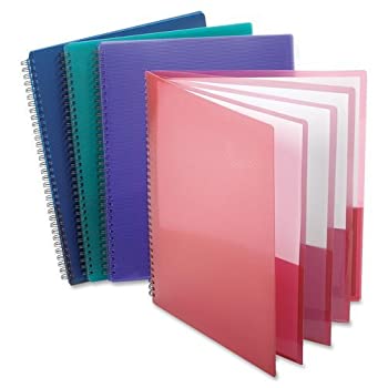 【中古】【インポート品・未当て嵌める】(20-Pack) - Esselte Oxford Poly 8-Pocket Folder - Letter Size - 9.1 x 10.6 x 0.4 (Colours may Vary)(20-PACK)