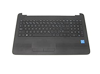 【中古】【インポート品・未当て嵌める】耳あたらしい純然たるPTK for HP 15-ay 15-baシリーズパームレストタッチパッドキーボードアセンブリUS/FR 855027-db1