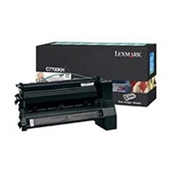 【中古】【インポート品・未当て嵌める】Lexmark Extra High Yieldシアンリターンプログラムトナーカートリッジ( c7726cx )