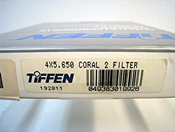 【中古】【輸入品・未使用】Tiffen 4x5.65 コーラル 2 単色 フィルター