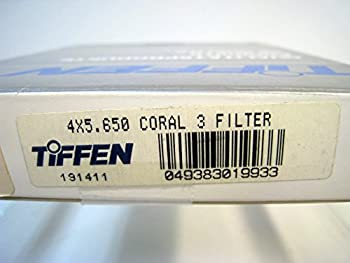 【中古】【輸入品・未使用】Tiffen 4?x 5.65インチコーラル3ソリッドカラーフィルタ