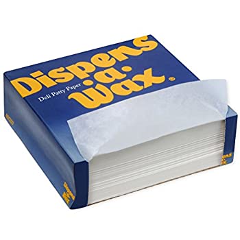【中古】【輸入品・未使用】dix801200???dispens-a-wax Waxed Deli Patty用紙シート、6?x 6、ホワイト、1000?/ボックス