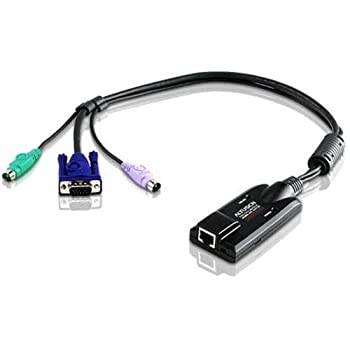 【中古】【輸入品・未使用】Aten KA7120 KVMアダプターケーブル - RJ-45 メスネットワーク、mini-DIN (PS/2) オスマウス、mini-DIN (PS/2) オスキーボード、HD-15 オス VGA｜スカイマーケットプラス