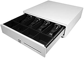【中古】【輸入品・未使用】APG VB320-AW1313-B27 Vasario Series Standard-Duty Cash Drawer with MultiPRO Interface, Painted Front, 13.8 x 16.3 x 4, White by APG