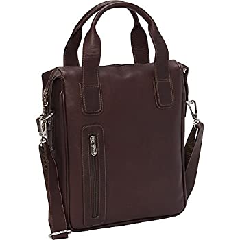 【中古】【輸入品・未使用】Piel Vertical Laptop Briefcase (Chocolate)|スカイマーケットプラス