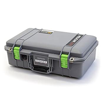 【中古】【インポート品・未当てはめる】しろがね色\u0026菩提樹緑であることPelican 1485?Air Case With Foam。