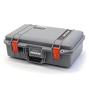 【中古】【輸入品・未使用】Pelican 1485 エアケース シルバー オレンジ フォーム付き
