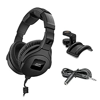 【中古】【輸入品・未使用】Sennheiser HD 300 Pro ヘッドホン ブラック ヘッドホンホルダー&ステレオ 1/4インチ オス 電話 TRS ヘッドホン延長ケーブル 10フィート｜スカイマーケットプラス 58,566円