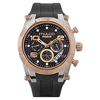【中古】【インポート品・未当て嵌める】Mulco ウオッチ レディース クリプトン レディース 42粍入れもの アナログクォーツウォッチ ローズゴールドウォッチ パール完成 雨合羽 ケイ素樹脂ヴァン