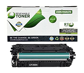 【中古】【輸入品・未使用】Renewable Toner 互換MICRカートリッジ HP 508A CF360A Laserjet M533 M552 M553 M577 E55040 (ブラック)