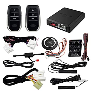 【中古】【輸入品・未使用】EASYGUARD EC002PP-T2-A0410 プラグアンドプレイ CANバス PKEリモートスターター パッシブキーレスエントリー キースタートガスエンジン トヨタ