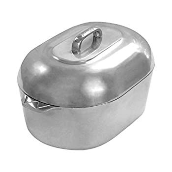 【中古】【インポート品・未当て嵌める】Cajun Cookware Roasters 15 Inch Aluminum Oval Roaster その他-キッチン用品・食器・調理器具
