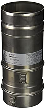 【中古】【インポート品・未当て嵌める】Noritz VP4-9.4ADJUST 7-9.4in 自然調整能力のあるなベントパイプ 4inステンレス鋼スチール写真用