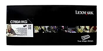 【中古】【インポート品・未当て嵌める】Lexmark c780?a1kg OEMトナー???c780?C782?x782e黒いことReturnプログラムトナー6000?Yield