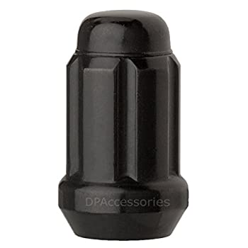 【中古】【輸入品・未使用】DPAccessories D5242P-2308/100 100 ブラック 1/2-20 クローズドエンドスプラインチューナーラグナット アフターマーケットホイール用