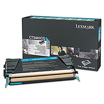 【中古】【輸入品・未使用】Lexmark C746h1cg 大容量トナーカートリッジ シアン 小売包装|スカイマーケットプラス