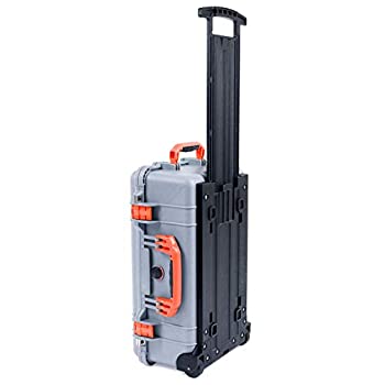 【中古】【輸入品・未使用】cvpkg Presentsグレー&オレンジPelican 1510?No Foam。