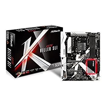 【中古】【インポート品・未当て嵌める】ASRock X370 殺害者 SLI AM4 AMD Promontory X370 SATA 6Gb/s USB 3.0 HDMI ATX AMD 母ちゃんゲーム盤
