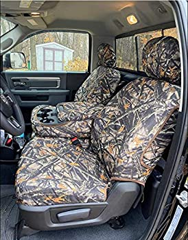 【中古】【輸入品・未使用】Durafit シートカバー DG29 Lost C 2013 ? 2019 & 2020 クラシック Dodge Ram クルーキャブ フロント&バックシートトラックシートカバー ぴった
