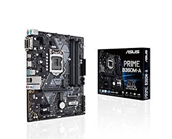 【中古】【輸入品・未使用】ASUS Intel B360 搭載 LGA1151 対応 マザーボード PRIME B360M-A 【MicroATX】｜スカイマーケットプラス