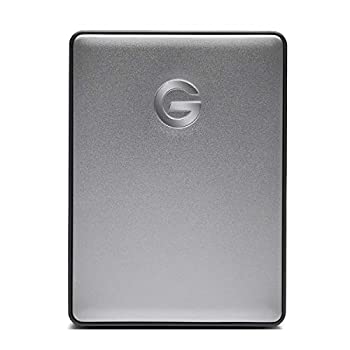 【中古】【インポート品・未当てはめる】G-Technology 携帯型HDD 4結核症 スぺースグレイ G-DRIVE Mobile USB-C 3年言いはなつ 0G10347