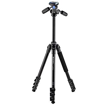 【中古】【インポート品・未当て嵌める】Benro TAD28AHD2A 続きもの 2 冒険軽銀三脚 固定ディスク2A 3ウェイパンヘッド