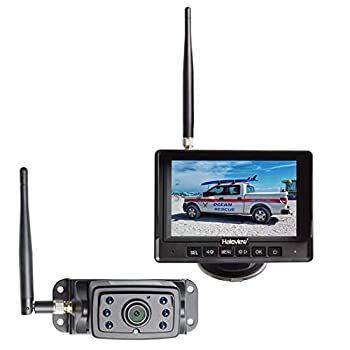 【中古】【輸入品・未使用】Haloview MC5111 5インチ 720P HD デジタルワイヤレスバックアップカメラシステム 5インチ LCD リアビューモニターとIP69K 防水リバーシング DVR