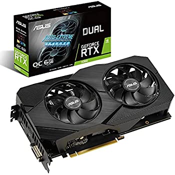 【中古】【インポート品・未当て嵌める】ASUS Dual GeForce RTX?2060 グラフィックスゲーム盤 OC/6G/DDR6/2.5 slot (DUAL-RTX2060-O6G-EVO)