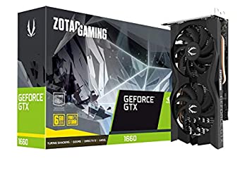 【中古】【輸入品・未使用】ZOTAC Gaming GeForce GTX 1660 6GB GDDR5 192-bit Gaming Graphics Card, Super Compact, Zt-T16600K-10M